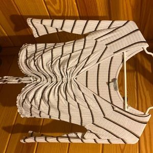 Charlotte Russe crop top/ long sleeve